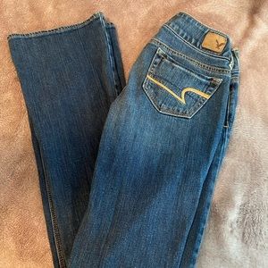 American Eagle boot cut jeans 00